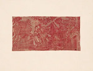 La Treve de Dieu (Gods Truce) (Furnishing Fabric), France, c. 1820