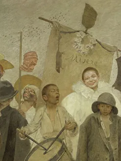 Misery Prints: La Vachalcade, between 1896 and 1900. Creator: Fernand Pelez