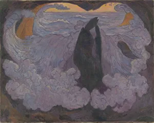 Lacombe Prints: La vague violette, 1895