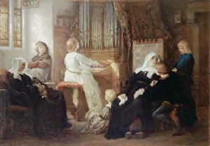 Ecstasy Prints: La veuve du maître de chapelle, 1859. Creator: Alexandre Cabanel