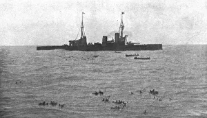 Battlecruiser Prints: La Victoire Britannique des Iles Falkland; L Inflexible