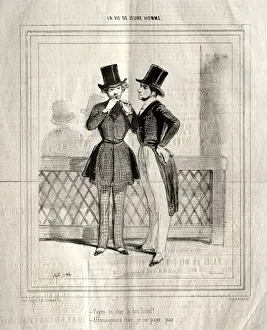 Paul Gavarni French Prints: La Vie de Jeune Homme, 1842. Creator: Paul Gavarni (French, 1804-1866)