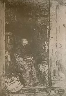 La Vieille Aux Loques, c1858, (1904). Artist: James Abbott McNeill Whistler