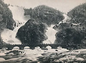 Motion Prints: Laatefos, Hardanger, 1914. Creator: Unknown
