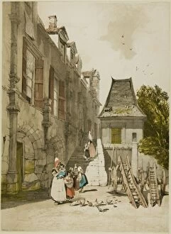 L'Abaye St. Amand, Rouen, 1839. Creator: Thomas Shotter Boys