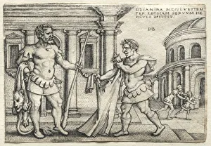 The Labors of Hercules: Hercules Receiving the Garment Steeped in Nessus Blood, 1542