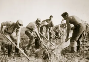 Fascist Prints: The Labour Service at work, Germany, 1936