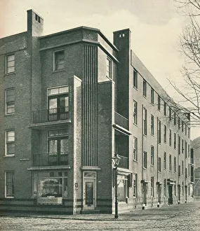 Rotterdam Prints: Labourers Dwellings, Spangen, Rotterdam, 1928