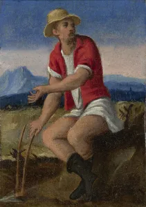 The Labours of the Months: October, c. 1580. Artist: Italian master The Labours of the Months: October, c. 1580. Artist: Italian master