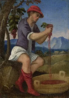 The Labours of the Months: September, c. 1580. Artist: Italian master