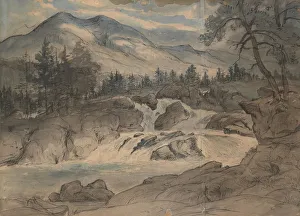 The Labro Falls, 1824-42. Creator: Thomas Fearnley