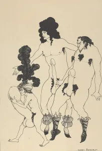 Turbans Prints: The Lacedemonian Ambassadors, for The Lysistrata of Aristophanes, ca. 1926
