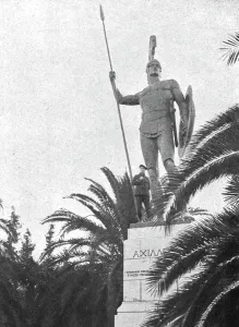 Achilles Prints: L'Achilleion, transforme en ambulance