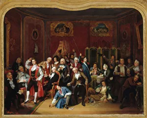 L'Acteur Hugues Bouffé (1800-1888), représenté dans les costumes de ses principaux rôles... 1848. Creator: Victor Darjou