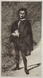Edouard Manet French Prints: Lacteur tragique. Creator: Edouard Manet (French, 1832-1883)