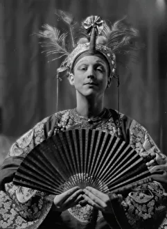 Ladd, Schuyler, in costume for Yellow jacket, 1913 Feb. 6. Creator: Arnold Genthe. Ladd, Schuyler, in costume for Yellow jacket, 1913 Feb. 6. Creator: Arnold Genthe