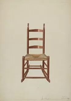 Seat Gallery: Ladder Rock Chair, 1937. Creator: John Sullivan