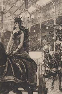 James Jacques Tissot Gallery: The Ladies of the Chariots at the Hippodrome (Ces dames des chars àl Hippodrome)