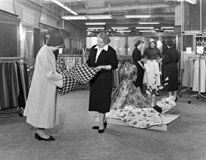 Barnsley Gallery: Ladies clothing department, Barnsley Co-op, South Yorkshire, 1957