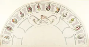 George Wilson Prints: The Ladies Bill of Fare, or, a Copious Collection of Beaux, 1795. Creator: Unknown