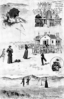 Georg Meisenbach Prints: Ladies Golf Championship at Portrush