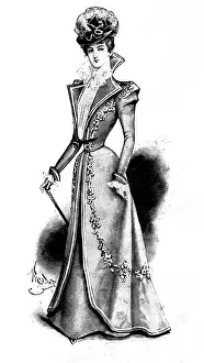 Irish Prints: Ladies Page: a cloth walking costume