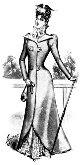 Fashionable Prints: Ladies Page: a new race-coat, 1898
