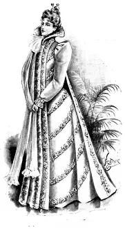 Fashionable Prints: Ladies Page: opera wrap of light cloth