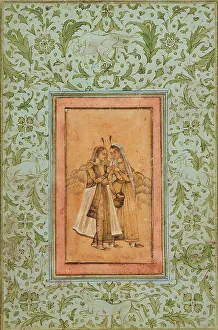 Ladies Sharing Wine, early 18th century. Creator: Unknown