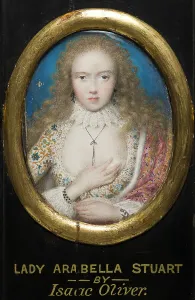 Isaac Oliver Prints: Lady Arabella Stuart (1575-1615). Creator: Isaac Oliver I