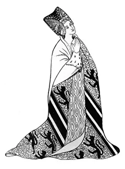Devout Prints: Lady Arderne, wife of Sir Peter Arderne, Judge and Chief Baron of the Exchequer, (1924)