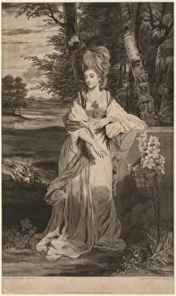 Etching And Roulette Collection: Lady Bampfylde, 1779. Creator: Thomas Watson (British, 1743 (?)-1781)
