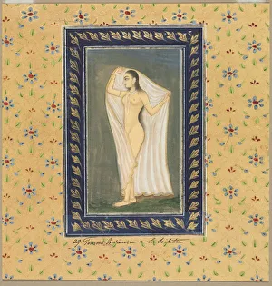 Lady after a Bath, 1700s. Creator: Unknown