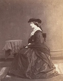 Gertrude Prints: Lady Campbell, 1858-61. Creator: Unknown