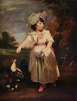 Lady Catherine Pelham Clinton feeding her chickens, 1781 (1931) Lady Catherine Pelham Clinton feeding her chickens, 1781 (1931)