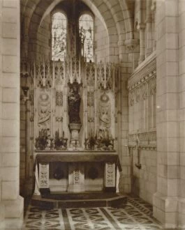 Buckfast Abbey Gallery: Lady Chapel, Buckfast Abbey, late 19th-early 20th century