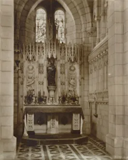 Lady Chapel Prints: Lady Chapel, Buckfast Abbey, late 19th-early 20th century