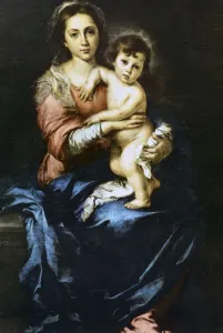 Our Lady with the Child, c1638-1682. Artist: Bartolome Esteban Murillo