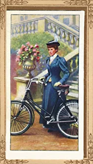 Lady Cyclist, 1896, 1939