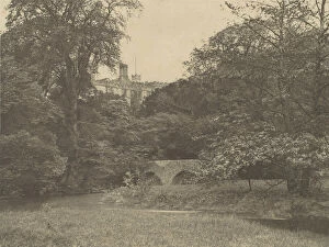 Derbyshire Gallery: Lady Dorothys Bridge, Haddon Hall, 1888. 1888. Creator: George Bankart