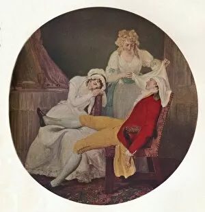 Lady Easys Steinkirk: A Scene from The Fearless Husband by Colley Cibber, c1790. Artist: Francis Wheatley