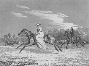 The Lady at Egham Races, c1810. Artist: Richard Barrett Davis
