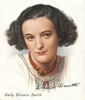 Choker Gallery: Lady Eleanor Smith, 1937. Artists: Unknown, WD & HO Wills