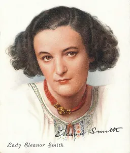 Choker Gallery: Lady Eleanor Smith, 1937. Artists: Unknown, WD & HO Wills
