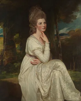 Lady Elizabeth Stanley (1753-1797), Countess of Derby, 1776-78. Creator: George Romney Lady Elizabeth Stanley (1753-1797), Countess of Derby, 1776-78. Creator: George Romney