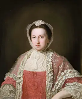 1760s Prints: Lady Frances Erskine, (1716-76), c1764. Creator: David Allan