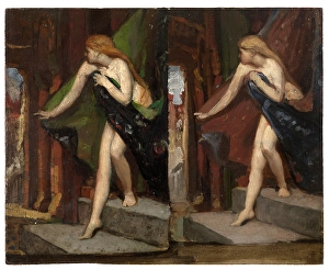 Covering Prints: Lady Godiva. Creator: Joseph Henri Francois Van Lerius