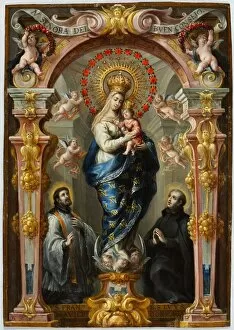 Our Lady of Good Counsel, c. 1680. Creator: Bartolome Perez (Spanish, 1634-1693)