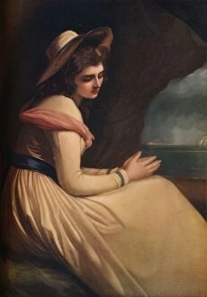 Ariadne Gallery: Lady Hamilton as Ariadne, c18th century. Artist: Henry T Greenhead