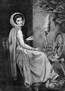 Cottage Industry Prints: Lady Hamilton, by George Romney